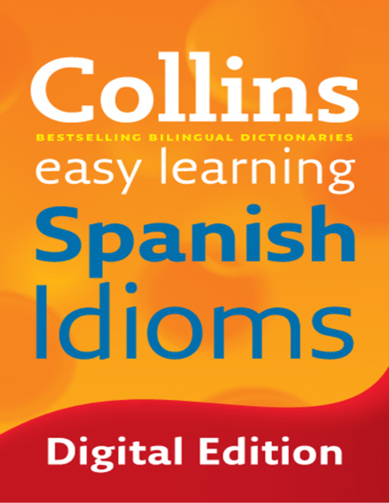 ``Rich Results on Google's SERP when searching for 'Collins Easy Learning Spanish Idioms Book'