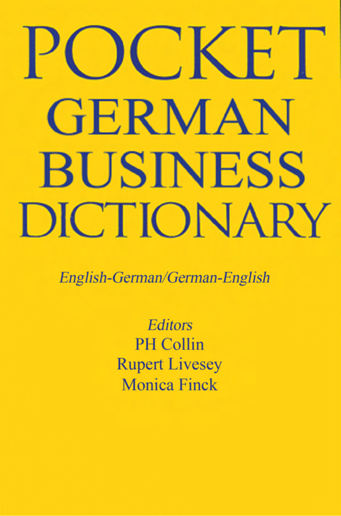 ``Rich Results on Google's SERP when searching for '' Pocket German Business Dictionary Book''