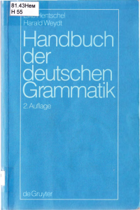 ``Rich Results on Google's SERP when searching for ''Handbuch Der Deutschen Grammatik 2 Auflag''