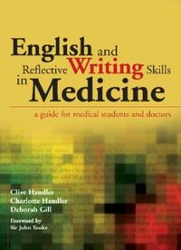 ``Rich Results on Google's SERP when searching for ''English and Refl ective Writing Skills in Medicine''