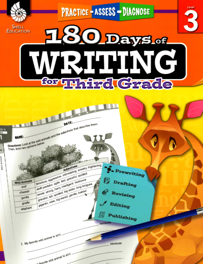 ``Rich Results on Google's SERP when searching for ''180 Days of Writing for Third Grade''