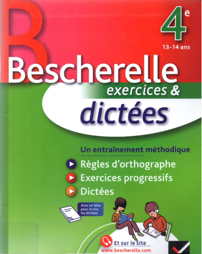 Bescherelle exercices dictées 4e